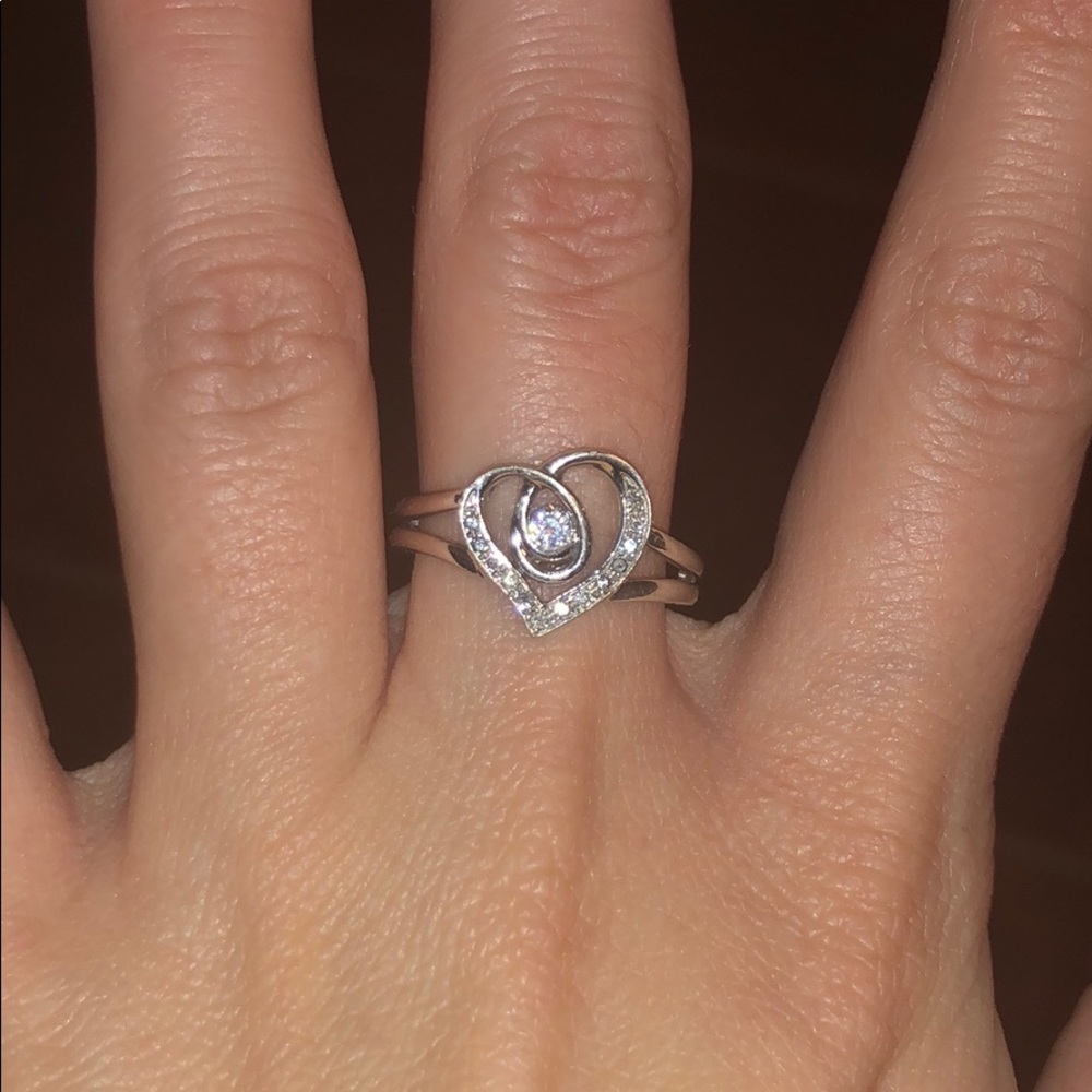 Silver ring from Kay Jewelers